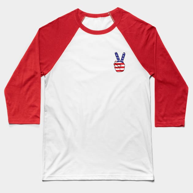 Peace man... Baseball T-Shirt by HR411design